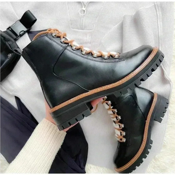 NWT Women's Leighton Hiking Boots - A New
Day Black - Picture 1 of 9